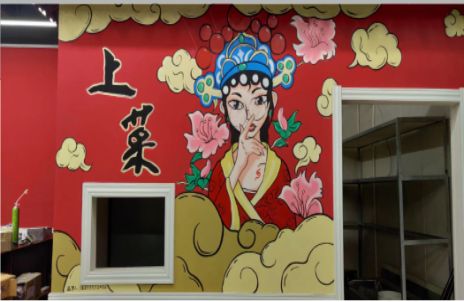 北川墙体彩绘的发展和应用