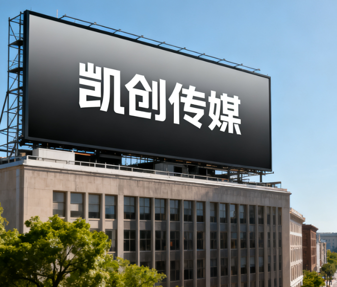 北川户外广告牌的设计与制作