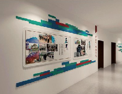 北川企业文化墙用什么材料好？