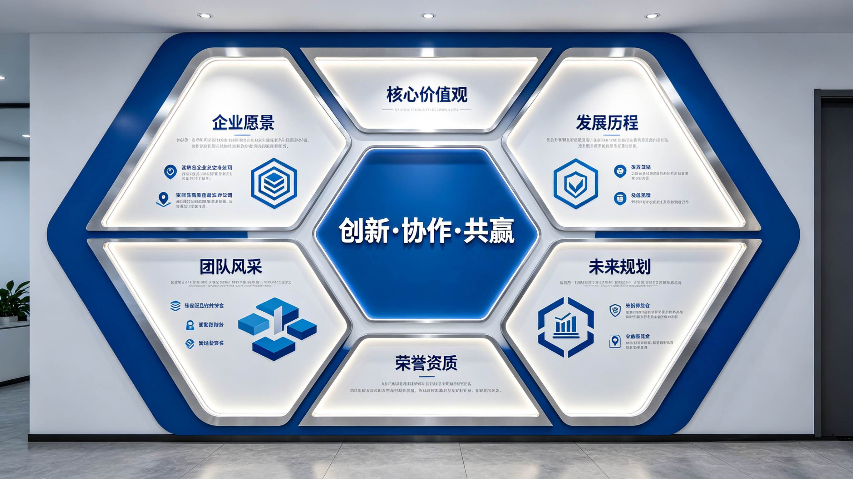 北川企业文化墙六边形避坑指南（新手常犯5个错误）